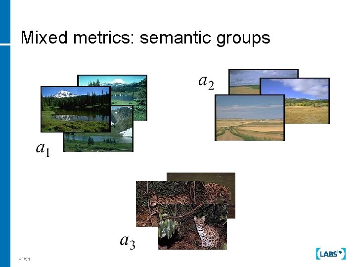 Mixed metrics: semantic groups 41/51 