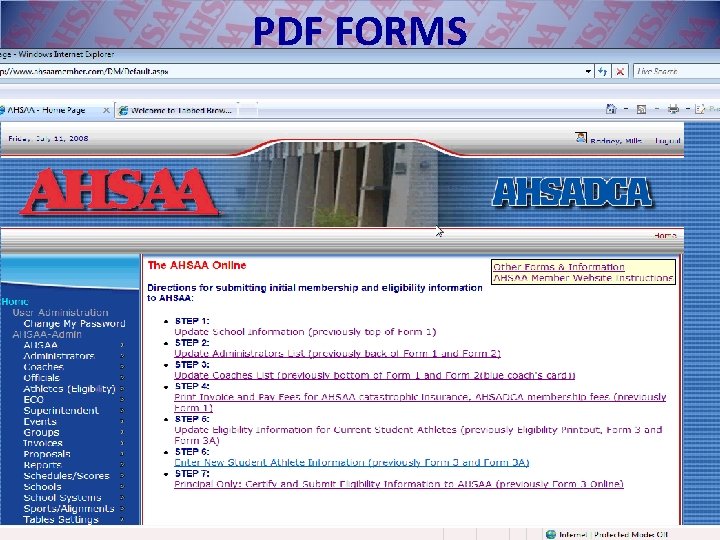 PDF FORMS 