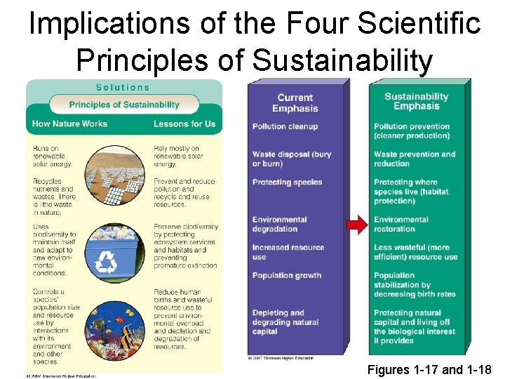 Implications of the Four Scientific Principles of Sustainability Figures 1 -17 and 1 -18