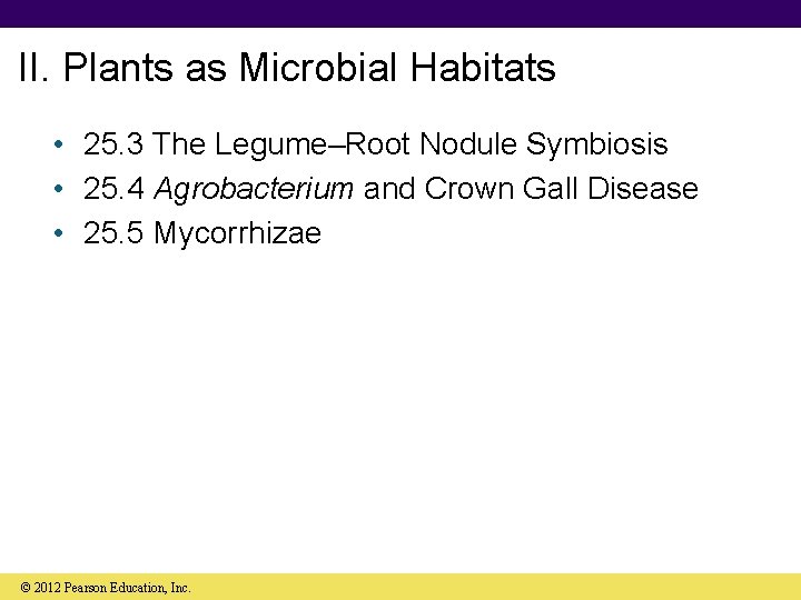 II. Plants as Microbial Habitats • 25. 3 The Legume–Root Nodule Symbiosis • 25.