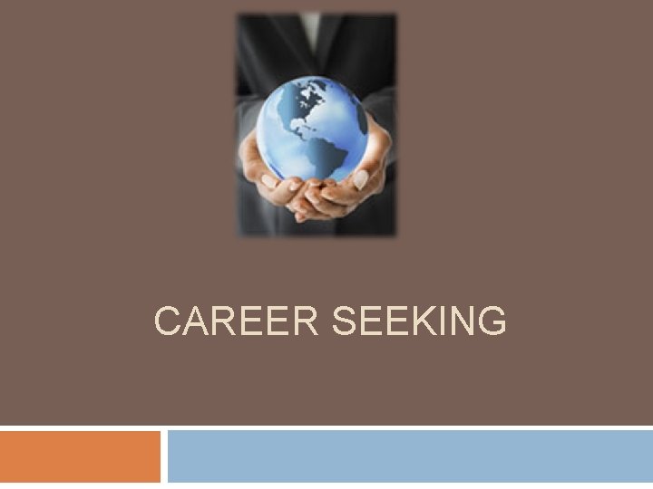 CAREER SEEKING 