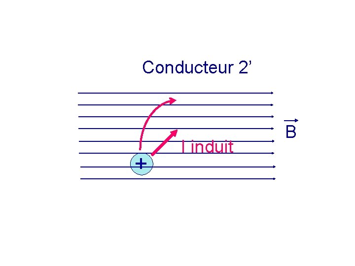 Conducteur 2’ + I induit B 
