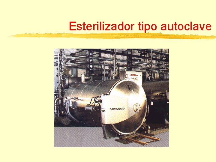 Esterilizador tipo autoclave 