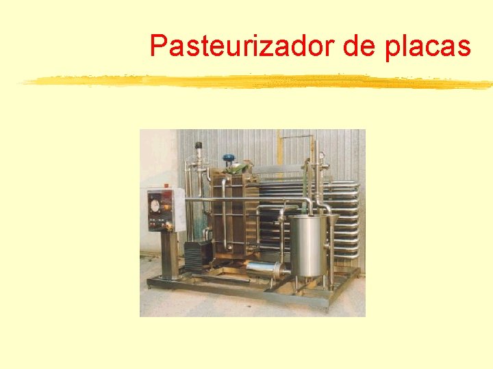 Pasteurizador de placas 