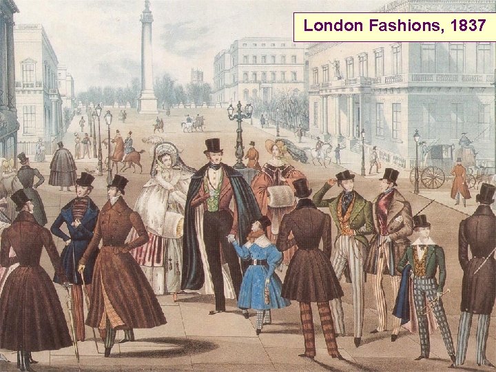 London Fashions, 1837 