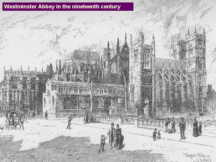 Westminster Abbey in the nineteenth century 