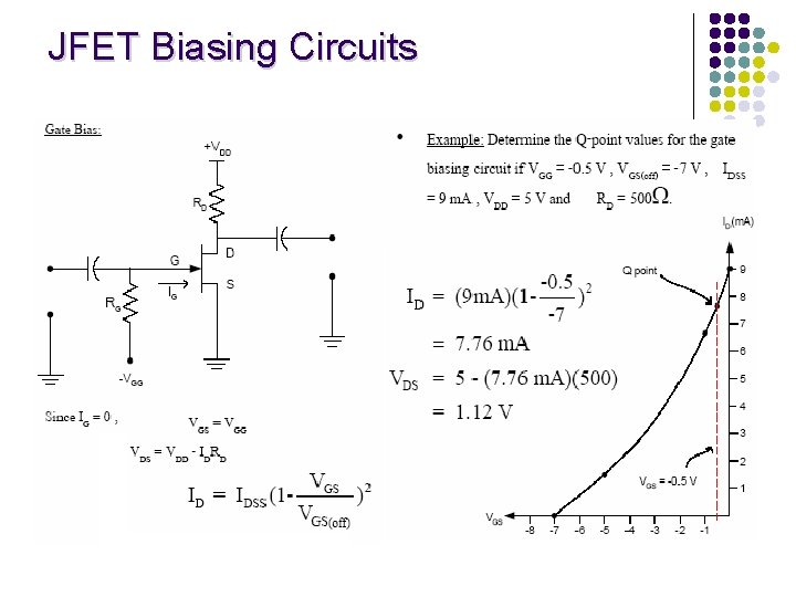 JFET Biasing Circuits 