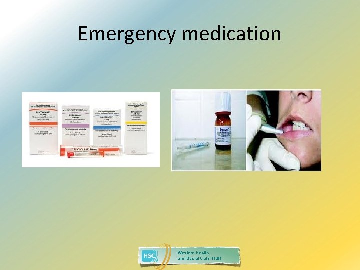 Emergency medication Western Health and Social Care Trust 