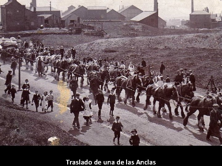 Traslado de una de las Anclas 