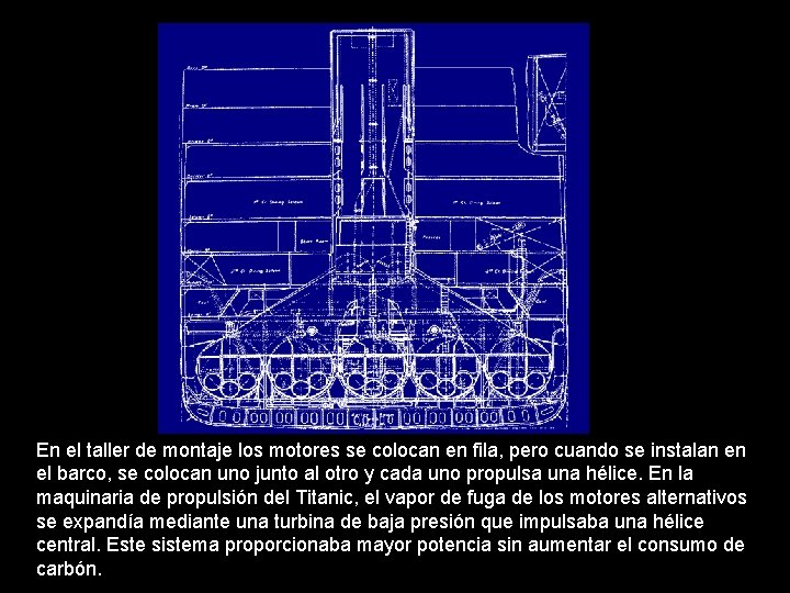 En el taller de montaje los motores se colocan en fila, pero cuando se