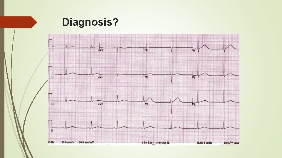 Diagnosis? 
