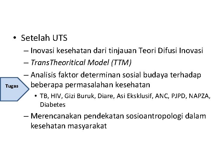  • Setelah UTS Tugas – Inovasi kesehatan dari tinjauan Teori Difusi Inovasi –