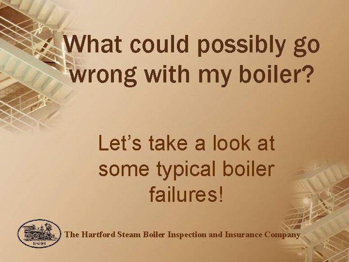 What could possibly go wrong with my boiler? Let’s take a look at some