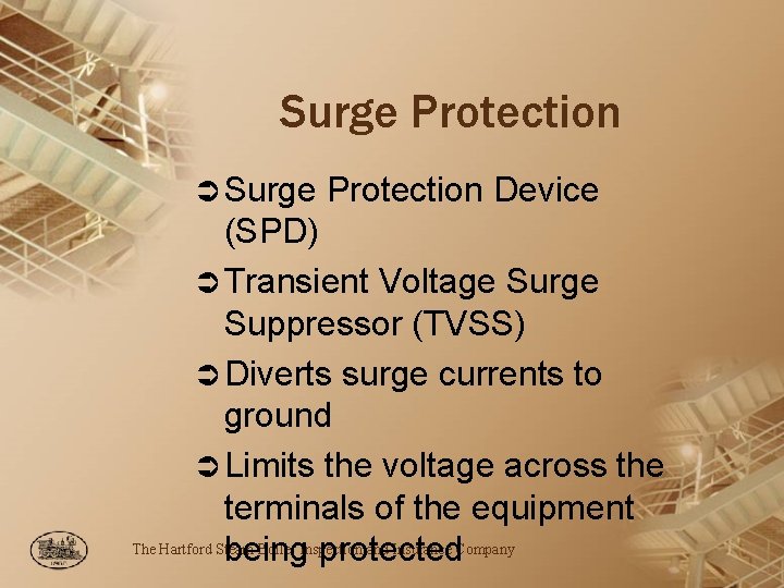 Surge Protection Ü Surge Protection Device (SPD) Ü Transient Voltage Surge Suppressor (TVSS) Ü