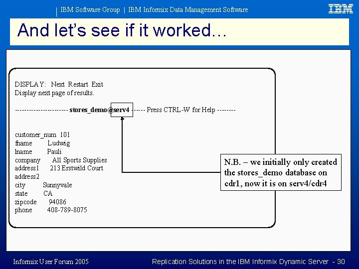 IBM Software Group | IBM Informix Data Management Software And let’s see if it