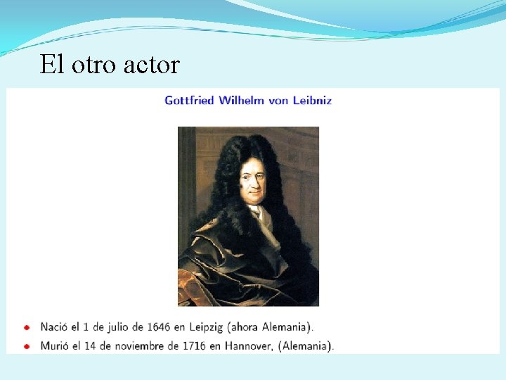 El otro actor 