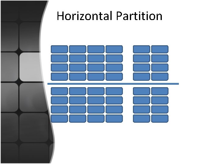 Horizontal Partition 