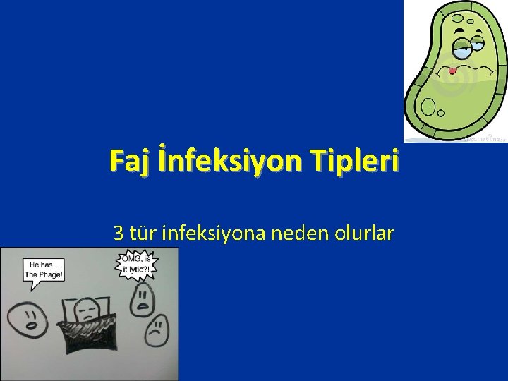 Faj İnfeksiyon Tipleri 3 tür infeksiyona neden olurlar 