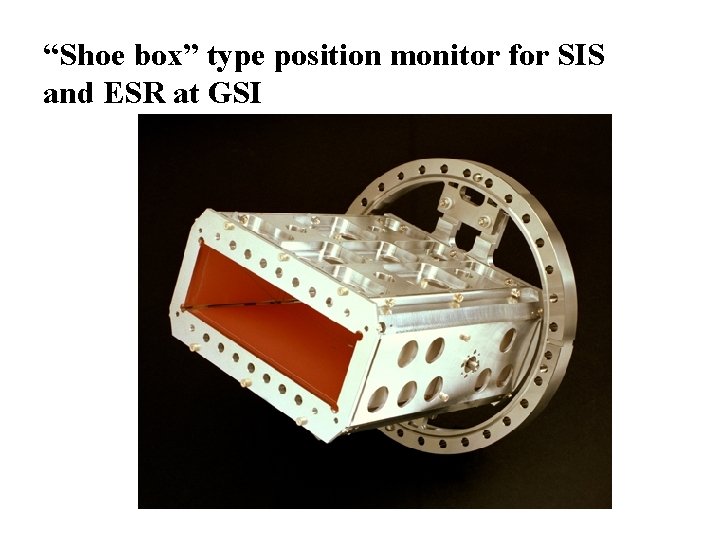 “Shoe box” type position monitor for SIS and ESR at GSI 