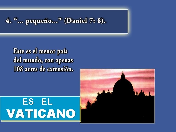 ES EL VATICANO 