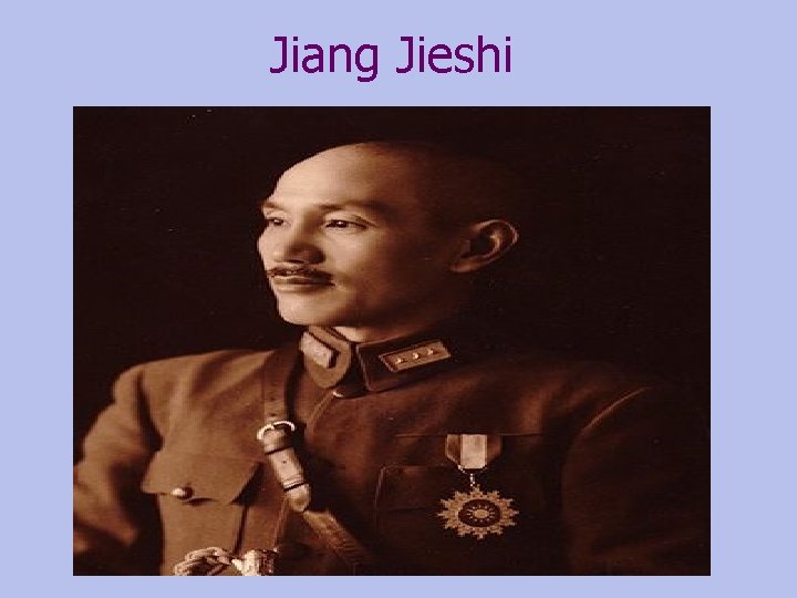 Jiang Jieshi 