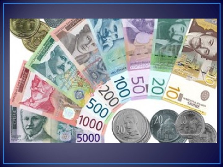 Currency The official currency in Serbia is dinar, abbreviated RSD. Money may be exchanged