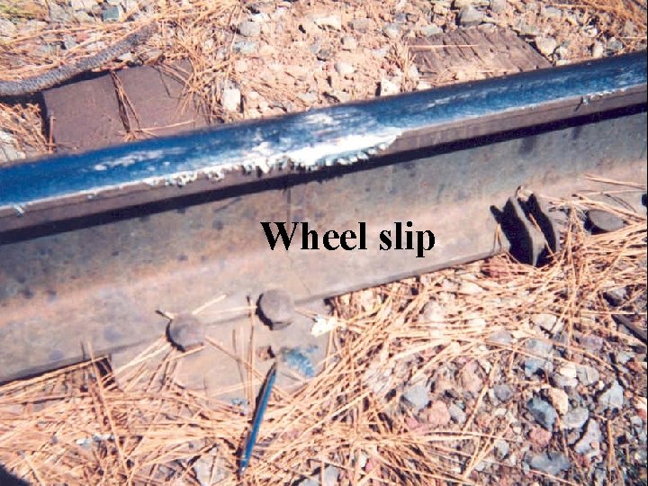 Wheel slip Wheel slip