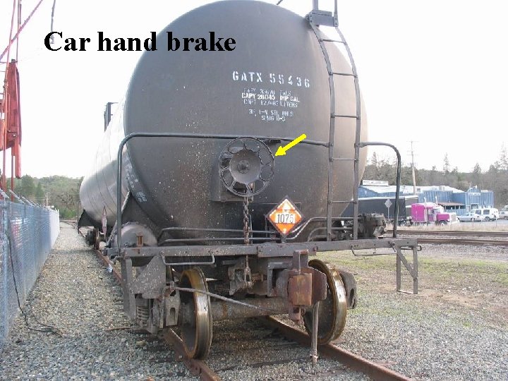 Car hand brake 