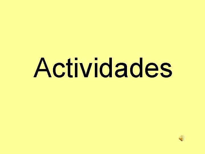 Actividades 