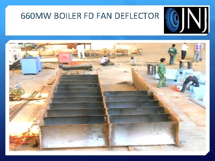660 MW BOILER FD FAN DEFLECTOR 