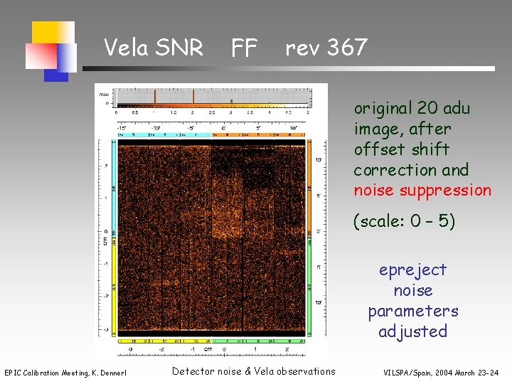 Vela SNR FF rev 367 original 20 adu image, after offset shift correction and