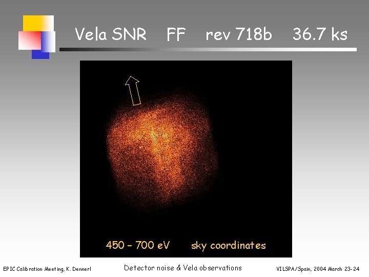 Vela SNR FF 450 – 700 e. V EPIC Calibration Meeting, K. Dennerl rev