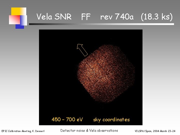 Vela SNR FF 450 – 700 e. V EPIC Calibration Meeting, K. Dennerl rev