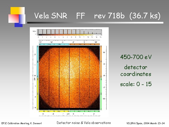 Vela SNR FF rev 718 b (36. 7 ks) 450 -700 e. V detector