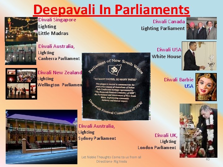 Deepavali In Parliaments Diwali Singapore Lighting Little Madras Diwali Canada Lighting Parliament Diwali Australia,