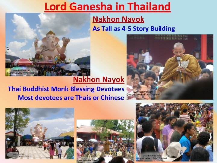 Lord Ganesha in Thailand Nakhon Nayok As Tall as 4 -5 Story Building Nakhon