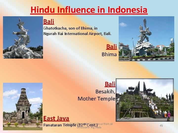 Hindu Influence in Indonesia Bali Ghatotkacha, son of Bhima, in Ngurah Rai International Airport,