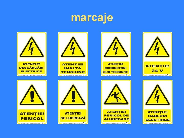 marcaje 