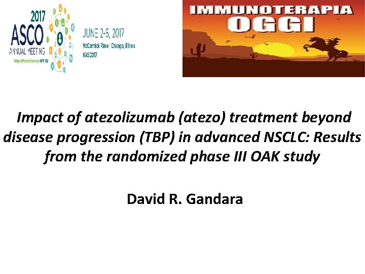 Impact of atezolizumab (atezo) treatment beyond disease progression (TBP) in advanced NSCLC: Results from