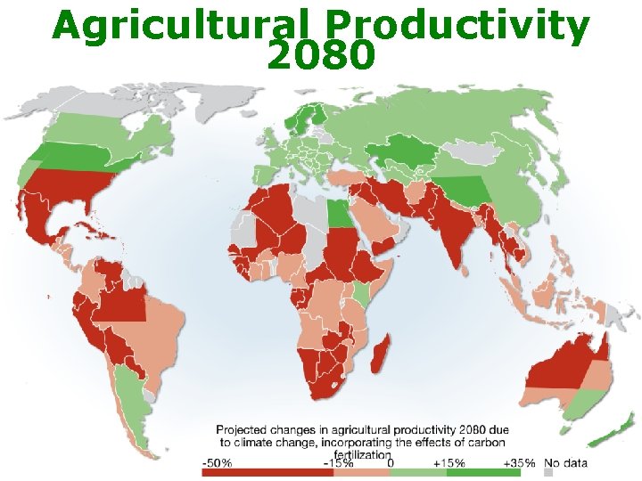 Agricultural Productivity 2080 