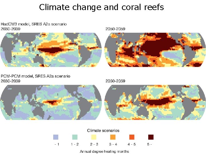 Climate change and coral reefs 