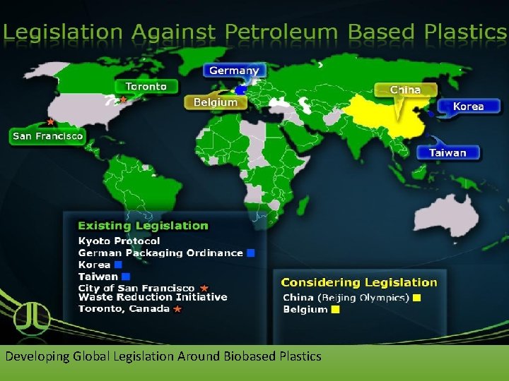 Developing Global Legislation Around Biobased Plastics 