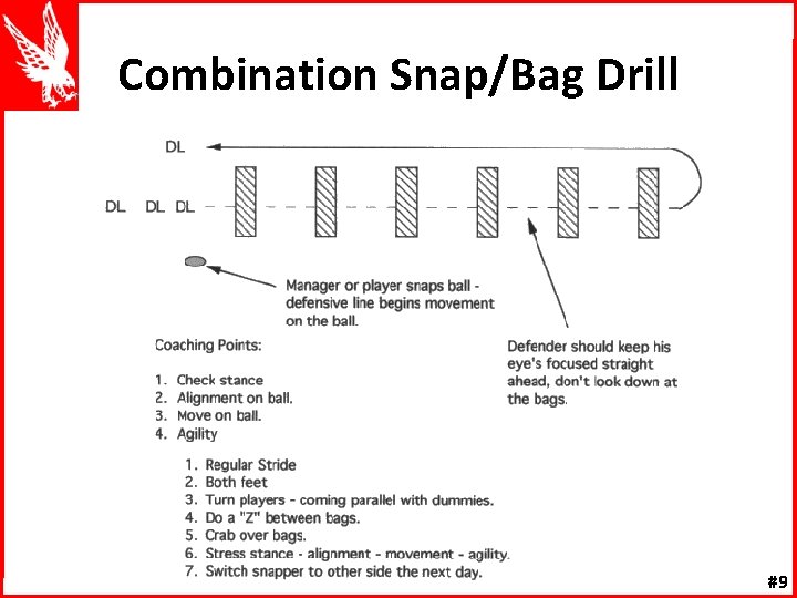 Combination Snap/Bag Drill #9 