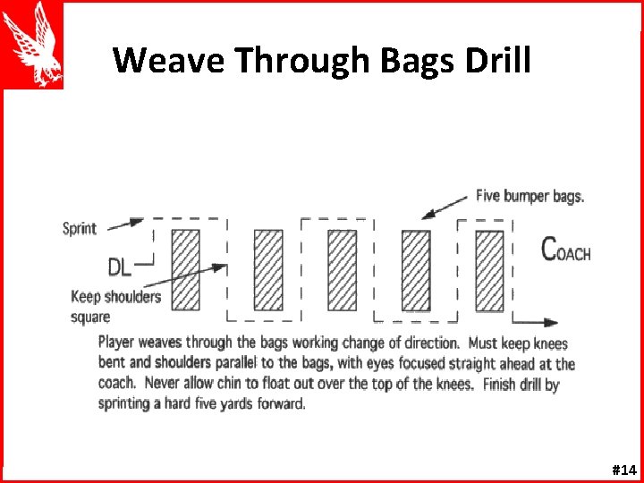 Weave Through Bags Drill #14 