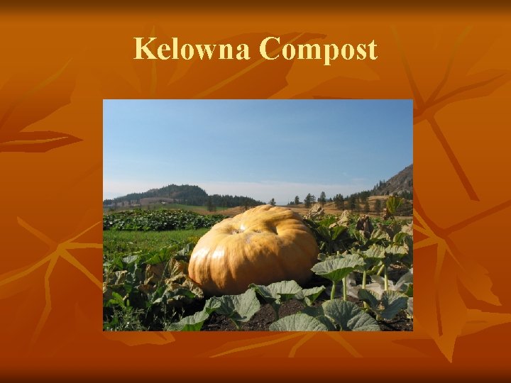 Kelowna Compost 