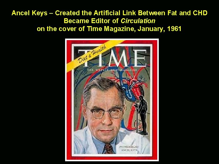 Ancel Keys – Created the Artificial Link Between Fat and CHD Became Editor of