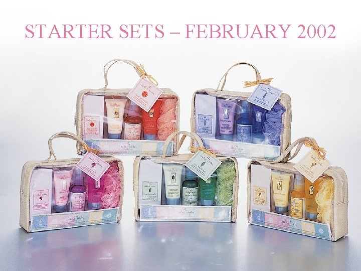 STARTER SETS – FEBRUARY 2002 