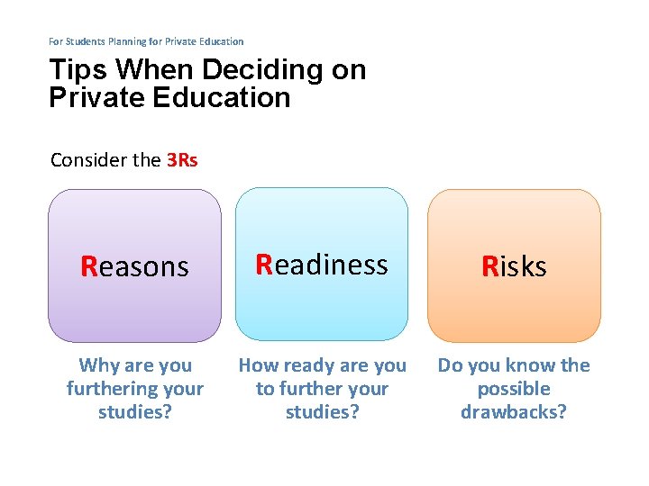For Students Planning for Private Education Tips When Deciding on Private Education Consider the