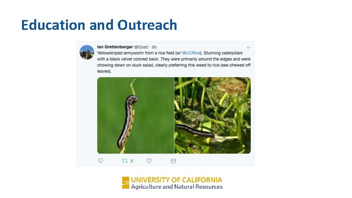 Education and Outreach 