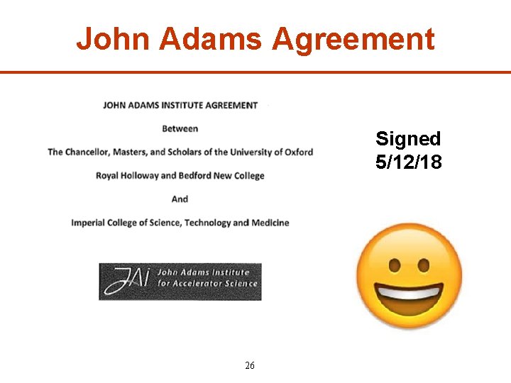 John Adams Agreement Signed 5/12/18 26 